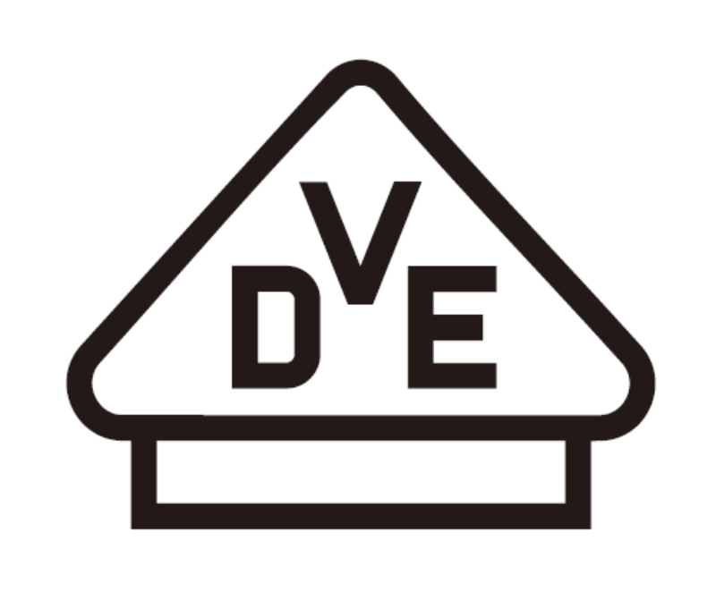 示意：DVE 認證標誌